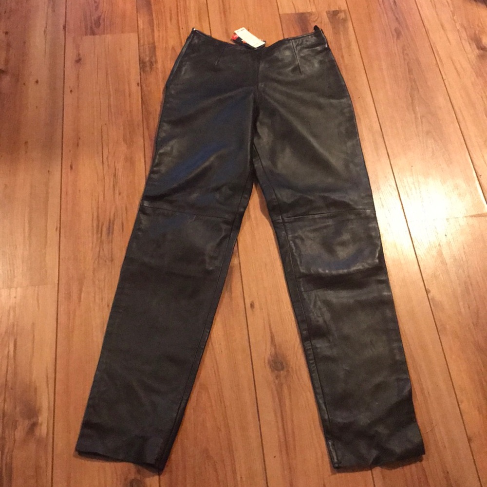 USA Bikers Dream Apparel leather pants. NWT